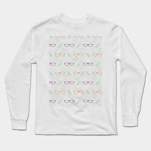 Glasses Pattern | 5 Colored Long Sleeve T-Shirt